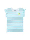 JUICY COUTURE GIRL'S STRIPED TOP