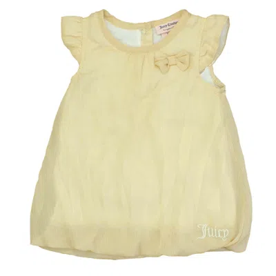 Juicy Couture Kids' Girls Gold Dress In Yellow
