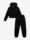Juicy Couture Girls Logo Tracksuit In Black