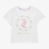JUICY COUTURE GIRLS WHITE COTTON T-SHIRT