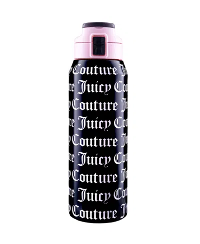 Juicy Couture Glam Getaway 32 Oz. Tumbler In Black