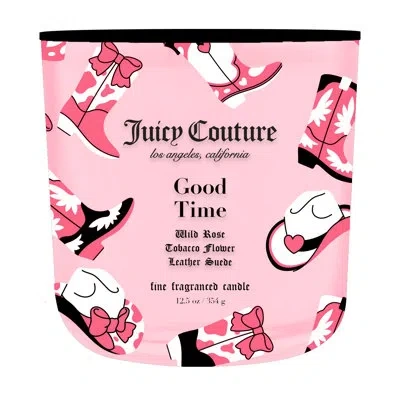Juicy Couture Good Time Candle 12.5 Oz. In Pink