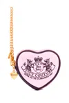 Juicy Couture Heritage Core Heart Zip Around Wallet In Pink