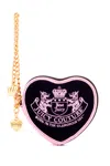 Juicy Couture Heritage Core Heart Zip Around Wallet In Black