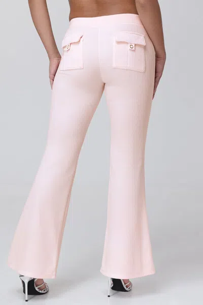 Juicy Couture Hollywood Heritage Track Pants In Pink