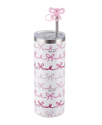 Juicy Couture Insulated Glam Slip 24 Oz. Hydration Tumbler In Multi