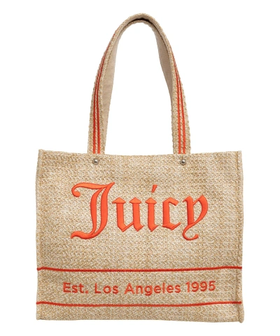 Juicy Couture Iris Tote Bag In Beige