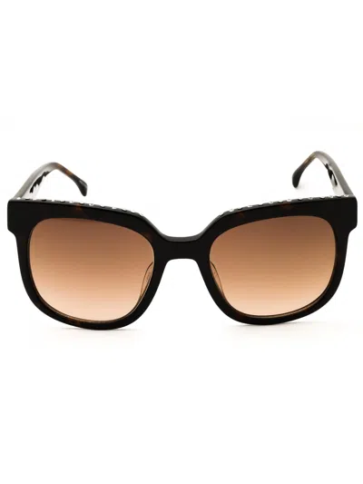 Juicy Couture Jc 805/s Sunglasses In Tort - Tort/brn Grd