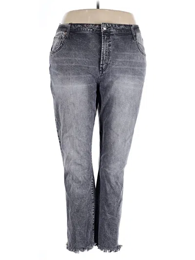 Pre-owned Juicy Couture Jeans In Gray