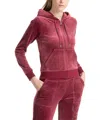 JUICY COUTURE JEWEL DIA HOODIE