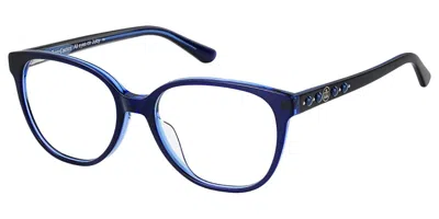 Juicy Couture Ju 194 Pjp Women's Glasses Blue Size 52 - Free Lenses - Blue Light Block Available