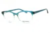 Juicy Couture Ladies Blue Oval Eyeglass Frames Ju197 In Multi