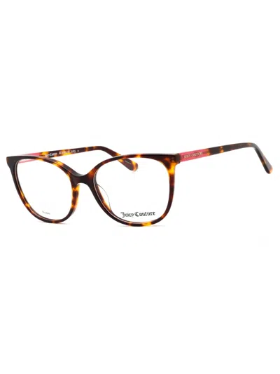 Juicy Couture Ju 245/g Oval Eyeglasses In Hvn/clear Demo Lens