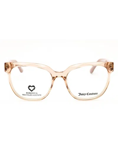 Juicy Couture Ju 251/g Eyeglasses In Burgundy/clear Demo Lens