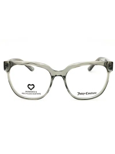 Juicy Couture Ju 251/g Sunglasses In Joj - Blue Glitter Blue / Clear Demo Lens