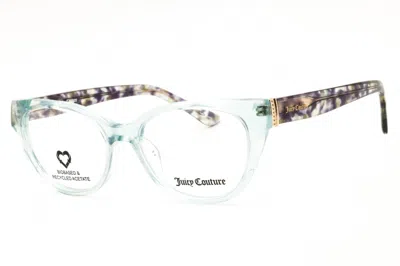 Juicy Couture Ju255g Cat Eye Eyeglasses In Green