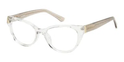 Juicy Couture Ju 255/g 900 Women's Glasses Clear Size 53 - Free Lenses - Blue Light Block Available In Transparent