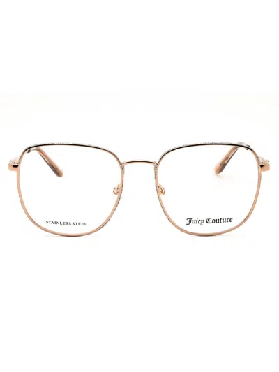 Juicy Couture Ju 261/g Sunglasses In Ddb - Gold Copper  / Clear Demo Lens