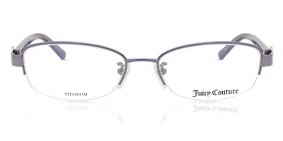 Juicy Couture Ju 400f Asian Fit T9w Women's Glasses Purple Size 53 - Free Lenses - Blue Light Block Available
