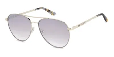 Juicy Couture Ju 643/g/s Vestibilità Orientale 2f7/nq Occhiali Da Sole Grigi Per Donna In Multi