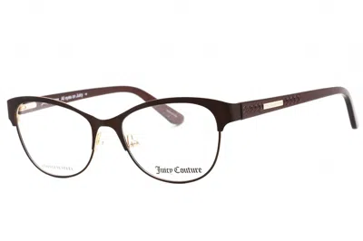 Juicy Couture Ju216g Cat-eye Metal Eyeglasses In Brown
