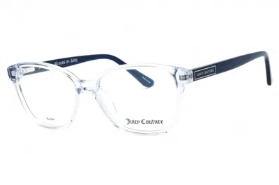 Juicy Couture Ju218 0pjp 00 Blue 52mm In Transparent