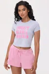 Juicy Couture Juicy Girl Forever Baby Tee In White