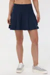 Juicy Couture Juicy Tennis Pleated Skirt In Blue