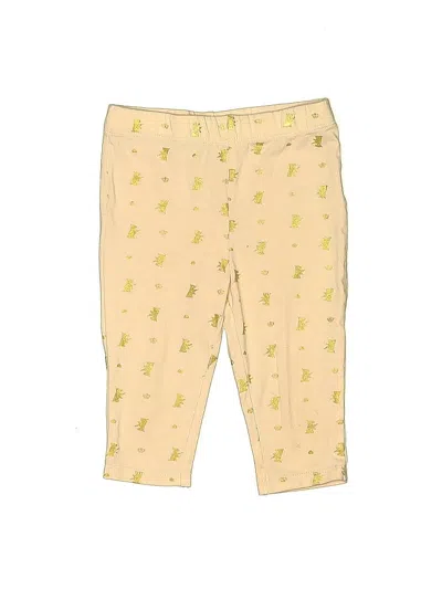 Pre-owned Juicy Couture Kids' Khaki Pant In Yellow