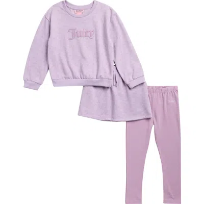 Juicy Couture Kids' 3-piece Fleece Set In Pink