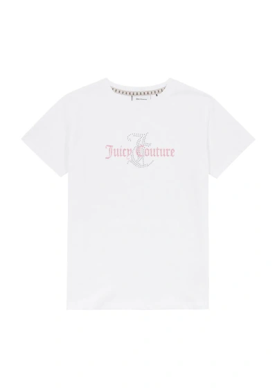 JUICY COUTURE KIDS LOGO-PRINT COTTON T-SHIRT (7-16 YEARS)