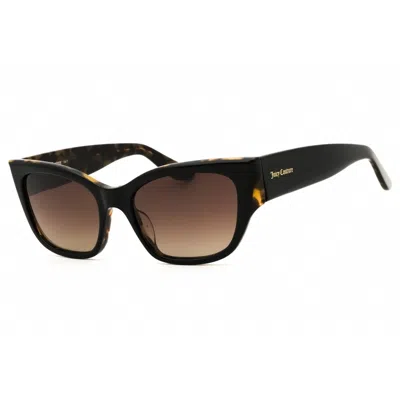 Juicy Couture Ladies Black Cat Eye Sunglasses Ju638gs In ["black"]
