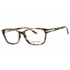 Juicy Couture Ladies Black Rectangular Eyeglass Frames Ju234g In Multi