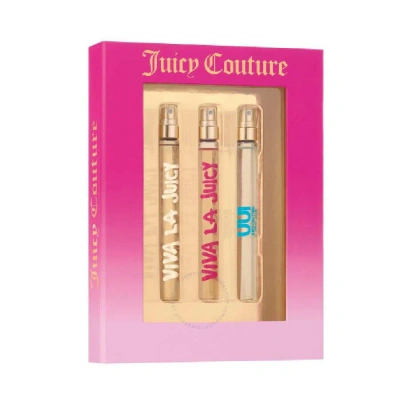 Juicy Couture Kids'  Ladies Mini Set Gift Set Fragrances 719346229111 In White
