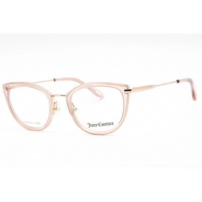 Juicy Couture Ladies Transparent Cat Eye Eyeglass Frames Ju226g In Multi