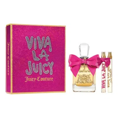 Juicy Couture Ladies Viva La Juicy 3pcs Edp Gift Set Fragrances 719346310055