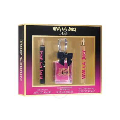 Juicy Couture Kids'  Ladies Viva La Juicy Noir Gift Set Fragrances 719346264280 In N/a