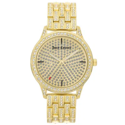 Juicy Couture Ladies' Watch  Colour:pink Gbby2 In Gold