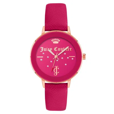 Juicy Couture Ladies' Watch  Jc1264rghp ( 38 Mm) Gbby2 In Pink
