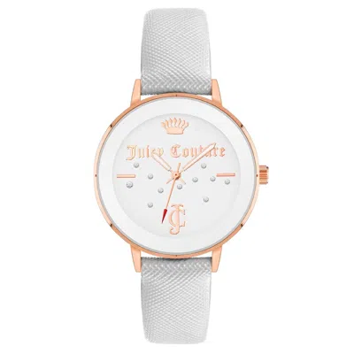 Juicy Couture Ladies' Watch  Jc1264rgwt ( 38 Mm) Gbby2 In Gray