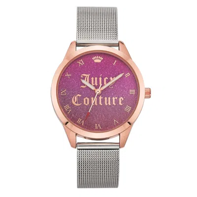 Juicy Couture Ladies' Watch  Jc1279hprt ( 35 Mm) Gbby2 In Metallic