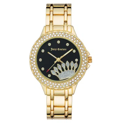 Juicy Couture Ladies' Watch  Jc1282bkgb ( 36 Mm) Gbby2 In Gold