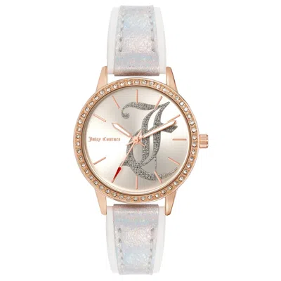 Juicy Couture Ladies' Watch  Jc1292rgsi ( 34 Mm) Gbby2 In White