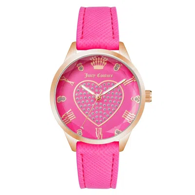 Juicy Couture Ladies' Watch  Jc1300rghp ( 35 Mm) Gbby2 In Pattern