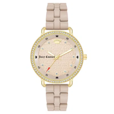 Juicy Couture Ladies' Watch  Jc1310gptp ( 36 Mm) Gbby2 In Gold