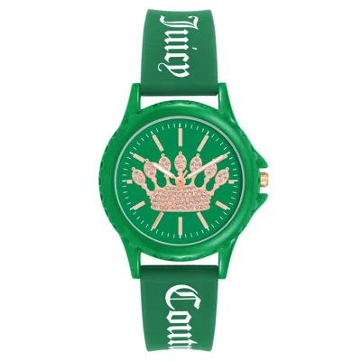 Juicy Couture Ladies' Watch  Jc1324gngn ( 38 Mm) Gbby2 In Green