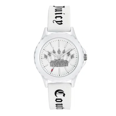 Juicy Couture Ladies' Watch  Jc1325wtwt ( 38 Mm) Gbby2 In White