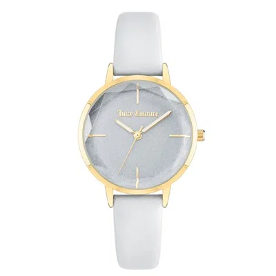Juicy Couture Ladies' Watch  Jc1326gpwt ( 34 Mm) Gbby2 In Gray