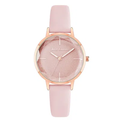 Juicy Couture Ladies' Watch  Jc1326rglp ( 34 Mm) Gbby2 In Pink