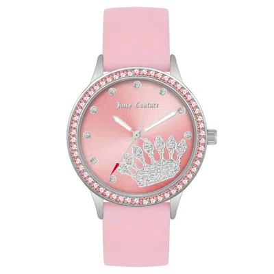 Juicy Couture Ladies' Watch  Jc1343svpk ( 38 Mm) Gbby2 In Pink